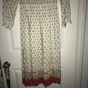 VINTAGE SCHRADER SPORT PRINT DRESS